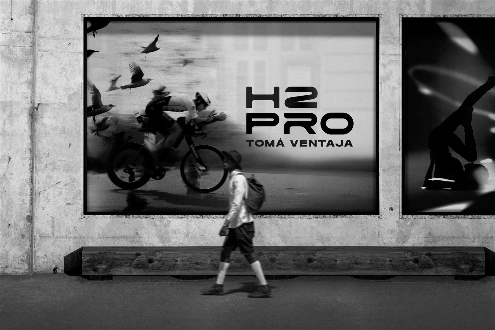 Campaña de marca desarrollada para H2Pro